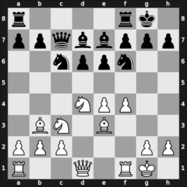 1955 Hungary Ch – Round 1 – Honfi, K. – 0-1 – Benko, Pal – G44