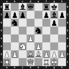 1955 Hungary Ch – Round 1 – Rethy, Pal – 1/2-1/2 – Pogats, Jozsef Jr. – G67