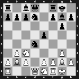 1955 Hungary Ch – Round 1 – Barcza, Gedeon – 1-0 – Dely, Peter – G73