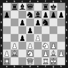 1955 Hungary Ch – Round 1 – Benko, Pal – 1/2-1/2 – Gracs, Pal – G3
