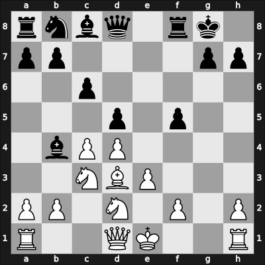 1955 Hungary Ch – Round 1 – Florian, Tibor – 1/2-1/2 – Rethy, Pal – G13