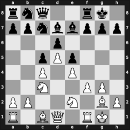 1955 Hungary Ch – Round 1 – Bilek, Istvan – 1/2-1/2 – Hajtun, Jozsef – G16