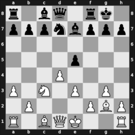 1955 Hungary Ch – Round 1 – Barcza, Gedeon – 1-0 – Foldi, Jozsef – G23