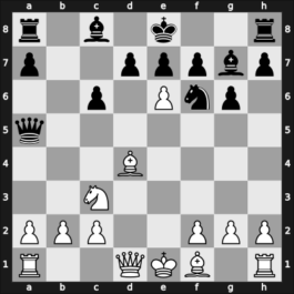 1955 Hungary Ch – Round 1 – Foldi, Jozsef – 0-1 – Dely, Peter – G42