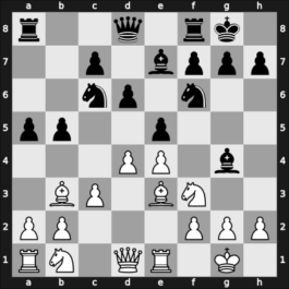 1955 Hungary Ch – Round 1 – Tapaszto Binet, Laszlo – 0-1 – Gereben, Erno – G60
