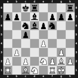 1955 Hungary Ch – Round 1 – Szilagyi, Gyorgy Laszlo – 1/2-1/2 – Dely, P. – G64