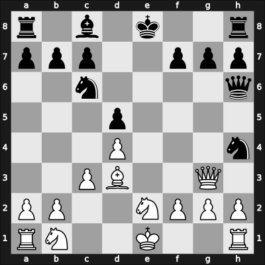 1955 Hungary Ch – Round 1 – Pogats, Jozsef Jr. – 1/2-1/2 – Florian, Tibor – G65