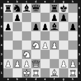 1955 Johannesburg – Round 1 – Rabinowitz, Bernard – 1/2-1/2 – Euwe, Max – G3