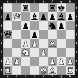 1955 Ljubljana – Round 6 – Bertok, Mario Jr. – 1/2-1/2 – Gabrovsek Zdravko – G47