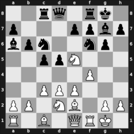 1955 Ljubljana – Round 8 – Pirc, Vasja – 1/2-1/2 – Gabrovsek Zdravko – G71