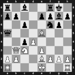 1955 Ljubljana – Round 10 – Kieninger, Georg – 1/2-1/2 – Gabrovsek Zdravko – G85