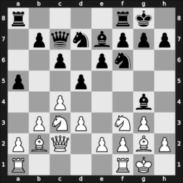 1955 Ljubljana – Round 10 – Pirc, Vasja – 1/2-1/2 – Vidmar, Milan Jr – G89