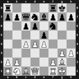 1955 Ljubljana – Round 13 – Grosek, Branko – 1/2-1/2 – Kieninger, Georg – G109