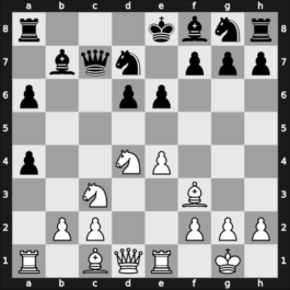 1955 Ljubljana – Round 13 – Persitz, Raaphi – 1/2-1/2 – Puc, Stojan – G110