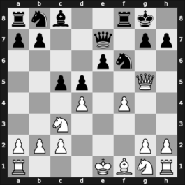 1955 Ljubljana – Round 13 – Bogdanovic, Rajko – 1/2-1/2 – Stahlberg, Gideon – G112