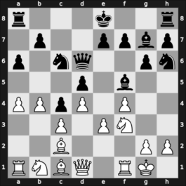 1955 Ljubljana – Round 13 – Milic, Borislav – 1/2-1/2 – Bertok, Mario Jr. – G113