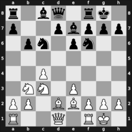 1955 Ljubljana – Round 15 – Grosek, Branko – 1/2-1/2 – Stahlberg, Gideon – G129