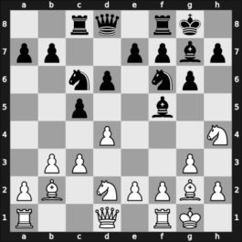 1955 Ljubljana – Round 16 – Pirc, Vasja – 1/2-1/2 – Bertok, Mario Jr. – G144