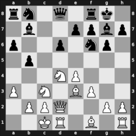1955 Long Beach US-open – Round 4 – Lapiken, Peter Petrovich – 1/2-1/2 – Reshevsky, Samuel – G2