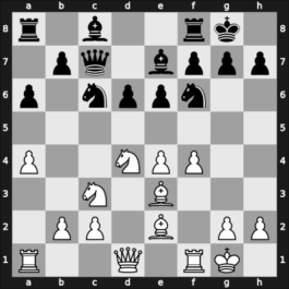1955 Long Beach US-open – Round 7 – Suchobeck, A. – 0-1 – Lombardy, William J – G29