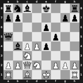 1955 Long Beach US-open – Round 9 – Turner, Abe J – 1/2-1/2 – Levy, Louis – G41