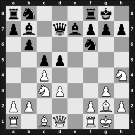 1955 Long Beach US-open – Round 12 – Dake, Arthur William – 1/2-1/2 – Steinmeyer, Robert – G72