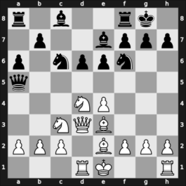 1955 Manhattan CC Ch 5556 – Round 6 – Lombardy, William J – 1-0 – Owens, Benjamin – G26