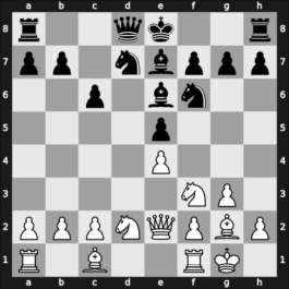 1955 Manhattan CC Ch 5556 – Round 10 – Lombardy, William J – 1-0 – Schroeder, Marc – G47