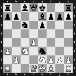 1955 Manhattan CC Ch 5556 – Round 11 – Turner, Abe J – 0-1 – Klugman, Reuben – G49