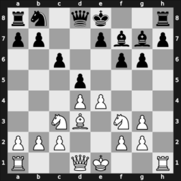 1955 Manhattan CC Ch 5556 – Round 13 – Denker, Arnold S – 0-1 – Feuerstein, Arthur – G59