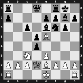 1955 Manhattan CC Ch 5556 – Round 15 – Denker, Arnold S – 1-0 – Klugman, Reuben – G71