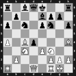 1955 Mar del Plata – Round 1 – Ivkov, Borislav – 1-0 – Pilnik, Herman – G3