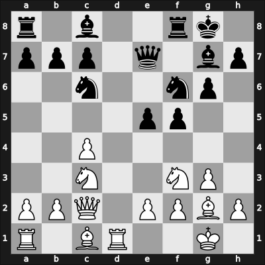 1955 Mar del Plata – Round 5 – Toran Albero, Roman – 1-0 – De Greif, Boris – G31