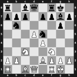 1955 Mar del Plata – Round 6 – Gligorić, Svetozar – 1-0 – Rossetto, Hector – G39