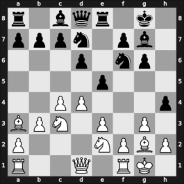 1955 Mar del Plata – Round 7 – Ivkov, Borislav – 1/2-1/2 – Gligorić, Svetozar – G47