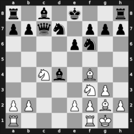 1955 Mar del Plata – Round 8 – Szabo, Ladislav – 1/2-1/2 – Rossetto, Hector – G52