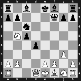 1955 Mar del Plata – Round 8 – Wexler, Bernardo – 0-1 – Panno, Oscar – G53
