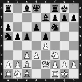 1955 Mar del Plata – Round 11 – Ivkov, Borislav – 1/2-1/2 – Pachman, Ludek – G77