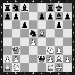 1955 Mar del Plata – Round 12 – Gligorić, Svetozar – 1-0 – Pilnik, Herman – G81