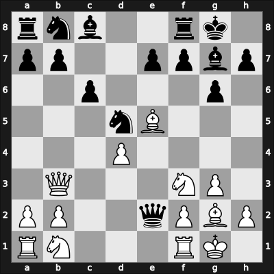 1955 Mar del Plata – Round 12 – Gligorić, Svetozar – 1-0 – Pilnik, Herman – G81
