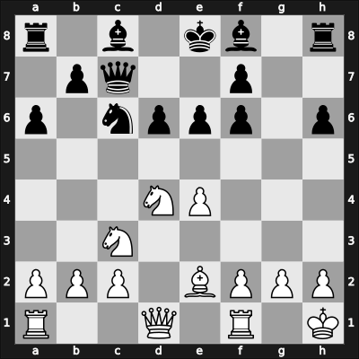 1955 Mar del Plata – Round 12 – Letelier Martner, Rene – 1-0 – Bauza, Lorenzo – G85