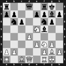 1955 Mar del Plata – Round 15 – Dodero, Emilio – 1/2-1/2 – Gligorić, Svetozar – G106