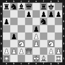 1955 Marshall CC Ch 5556 – Round 3 – Mednis, Edmar J – 1-0 – Hearst, Eliot – G9