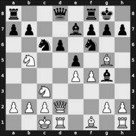 1955 Marshall CC Ch 5556 – Round 11 – Santasiere, Anthony – 1/2-1/2 – Collins, John W – G30