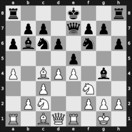 1955 Marshall CC Ch 5556 – Round 12 – Mednis, Edmar J – 1-0 – Howard, Franklin Sandford – G32
