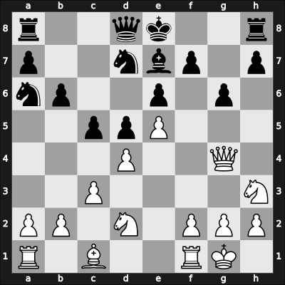 1955 Moscow – Round 1 – Simagin, Vladimir – 1-0 – Goldberg, Grigory A – G13