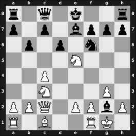 1955 Moscow – Round 1 – Beilin, Mikhail – 1/2-1/2 – Ragozin, Viacheslav – G14