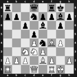 1955 Moscow Ch – Round 1 – Antoshin, Vladimir S – 1/2-1/2 – Shcherbakov, Vitaly – G6