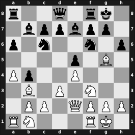 1955 Moscow Ch – Round 1 – Chistiakov, Alexander – 0-1 – Ragozin, Viacheslav – G8