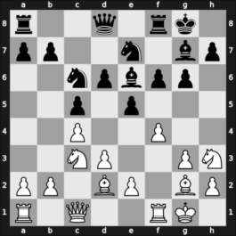 1955 Moscow Ch – Round 2 – Ragozin, Viacheslav – 1-0 – Lebedev, Boris – G12
